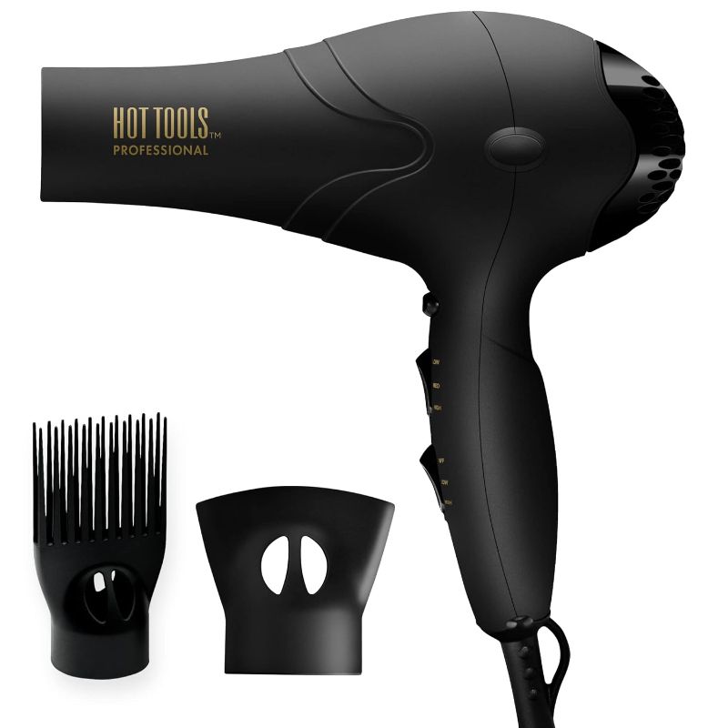 Photo 1 of Hot Tools Pro Artist 2100 Ionic Turbo Hair Dryer | Fast Dry, Lightweight