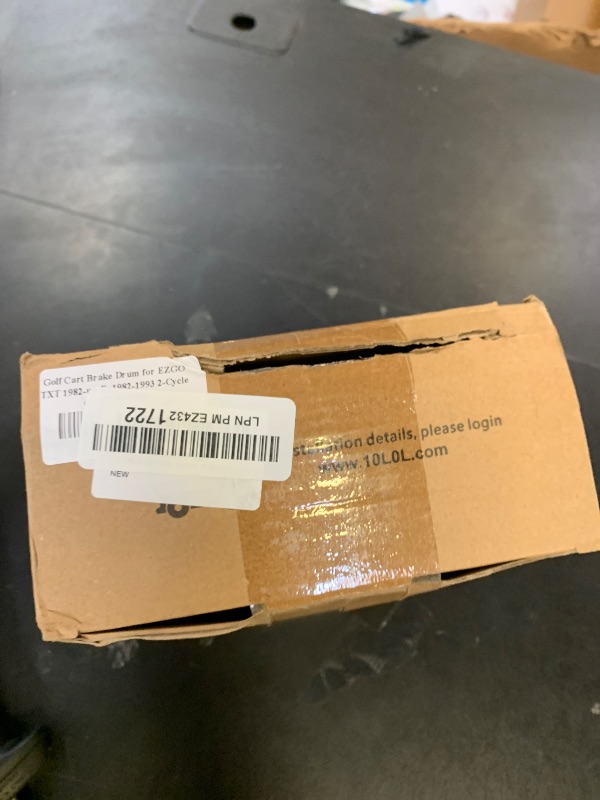 Photo 1 of 10L0L Golf Cart Brake Drum Hub Assembly for EZGO TXT PDS 1982-up Electric & 1982-1993 2-Cycle Gas, OEM# 19186G1P 19186-G1P