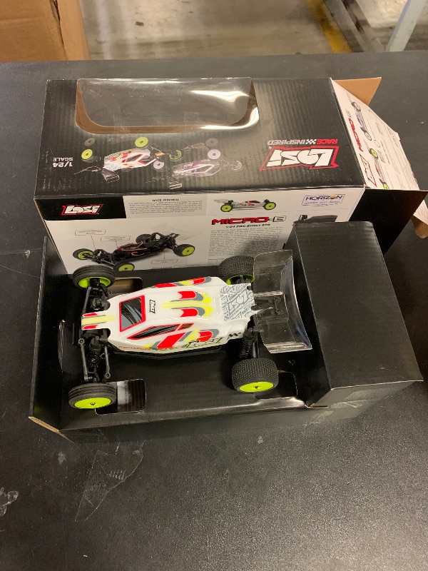 Photo 1 of Losi Micro-B 2 Wheel Drive Buggy White RTR LOS00007T1
