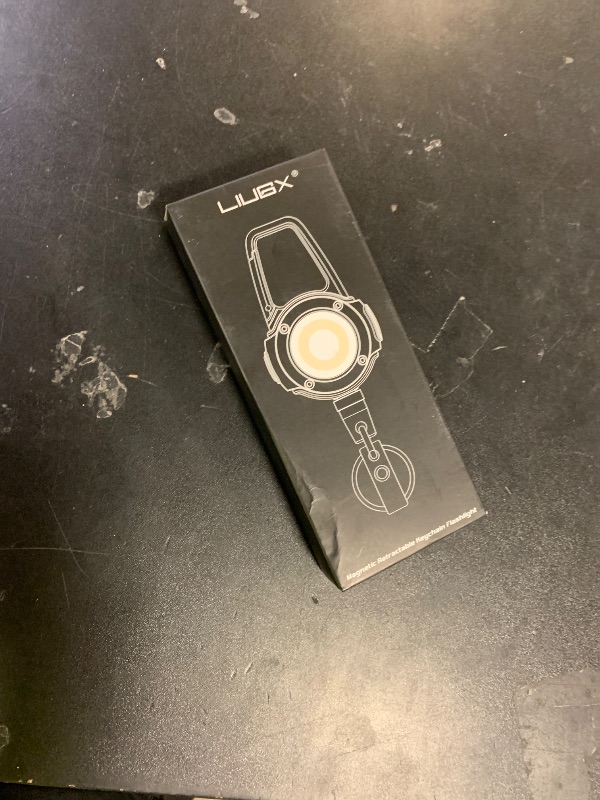 Photo 1 of LIUGX LED Magnetic Retractable Keychain Flashlight 250 Lumens?USB-C Rechargeable, with Phone Tether Tabs, Retractable Badge Reel with 20”Dyneema Cord, 35oz, Ideal Keychain for Phone, Key, Badge Holder