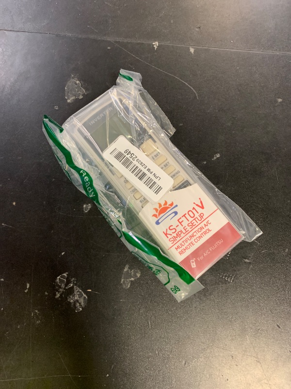 Photo 1 of Replacement Remote Control for Fujitsu ASU7RLF1 ARU7RLF ASU9RLF1 ASU12RLF1 ASU9RL2 ASU12RL2 ASU9RLS ASU12RLS2 ASU9RLS2 AUU7RLF AR-RAJ1E ASU09RL2 Split System Air Conditioner