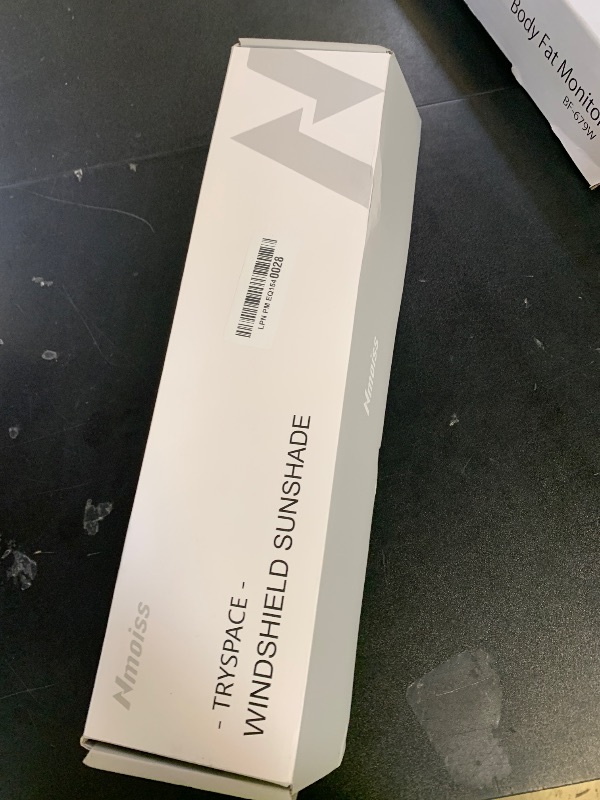 Photo 1 of [2025 Upgraded] Nmoiss Windshield Sun Shade Umbrella for Car - [Vinyl Coating Heat Shield] Protect Car from Sun Rays & Heat Damage Keep Cool and Protect Interior Large (61" L x 35" W)