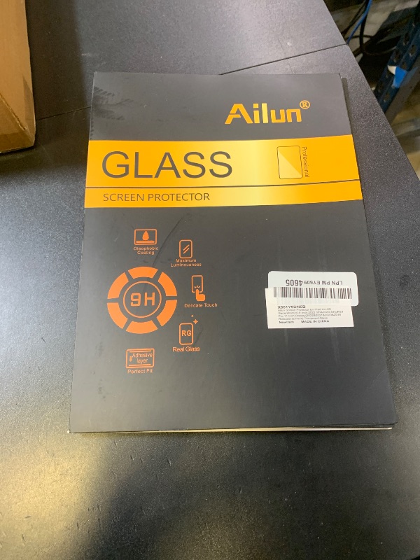 Photo 1 of Ailun Screen Protector for iPad Air 4/5 Generation[10.9 Inch,2022 5th &2020 4th] iPad Pro 11 Inch Display[2022&2021&2020&2018 Release] Tempered Glass [Face ID & Apple Pencil & Case Compatible][2 Pack]