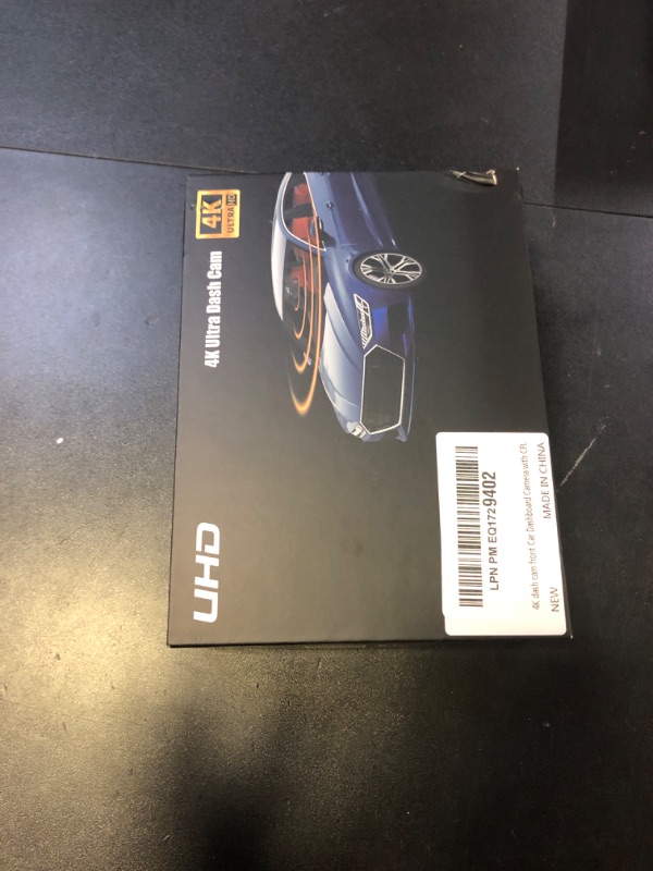 Photo 1 of Dash Cam Front 4K Built-in 5GHz WiFi with CPL, Dash Camera for Cars with 64GB SD Card, App Control, 3.69" IPS Screen Dashcam with UHD 2160P, Night Vision, Loop Recording, Parking Mode, 170°Wide AngleLPNPMEQ1729402
