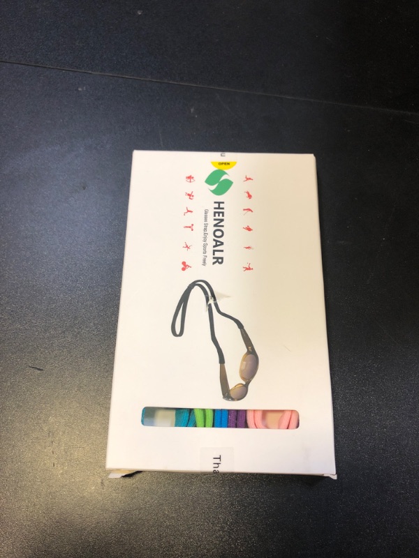 Photo 1 of HENOALR Kids Glasses Strap and Sunglasses Strap Universal Fit for Kids and Men Women, Glasses Band and Colorful Eyeglasses Strap to Boys Girls Skin Friendly Materials Safe and Comfortable Style 6 Pack