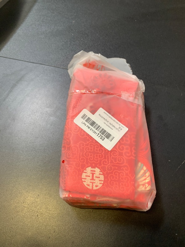 Photo 1 of 12 Pcs Silk Wedding Red Envelopes Lucky Money Envelope, Chinese New Year Red Envelopes, New Year Red Packet, Chinese Lucky Hongbao Card Envelopes Present Wrap for 2024 Spring Festival Birthday