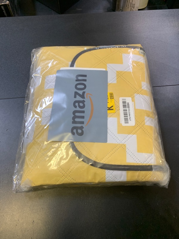 Photo 1 of BGJOY Waterproof Sandproof Travel Blanket, Large Yellow Picnic Mat for 2-4 Adults, Lightweight Beach Blankets with Carry Strap, Foldable Outdoor Blankets for Camping, Grass, Park