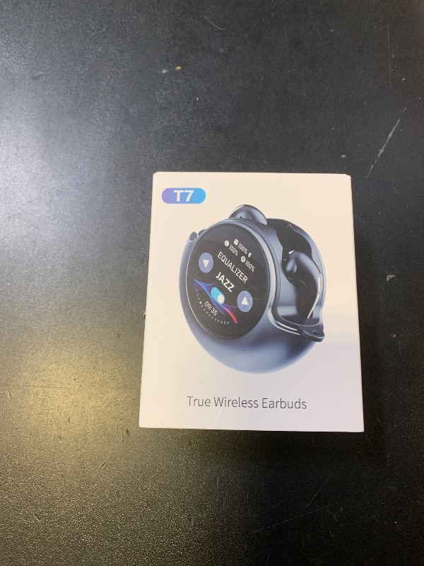 Photo 1 of Wireless Earbuds Bluetooth Headphones, Bluetooth 5.3 Stereo Sound with LED Display, IPX7 Water Resistant in-Ear Earphones for Sporting, Workout, Running Black