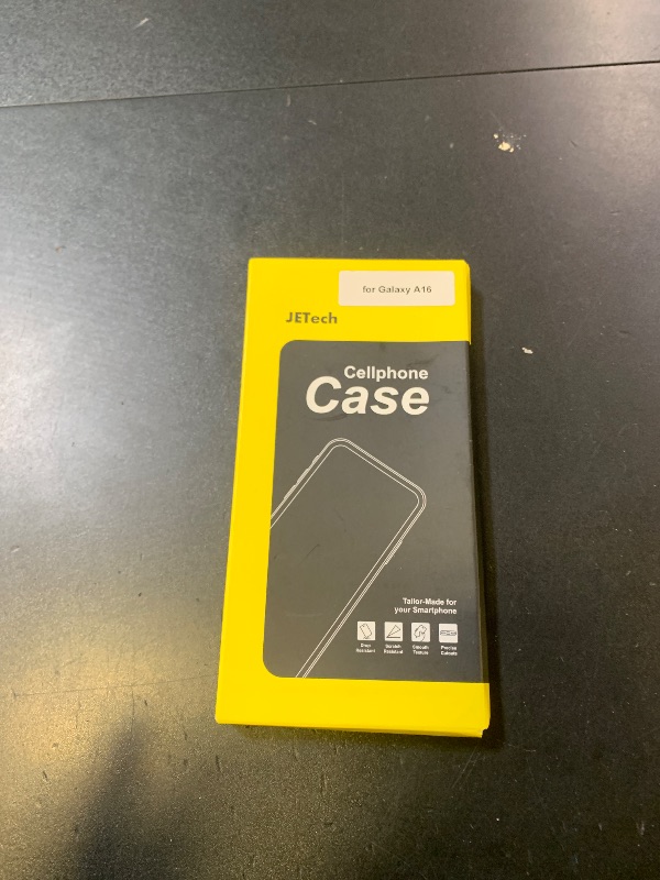 Photo 1 of JETech Case for Samsung Galaxy A16 5G / 4G 6.7-Inch, Non-Yellowing Shockproof Bumper Protective Phone Cover, Anti-Scratch Hard PC Back (Clear)