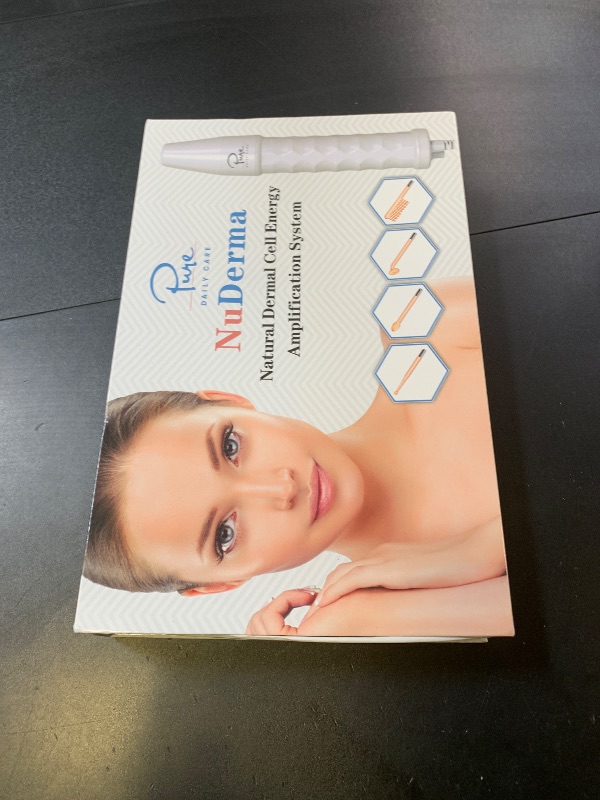 Photo 1 of Pure Daily Care NuDerma Handheld Skin Therapy Wand Machine w/Neon – Anti-Aging - Skin Tightening - Wrinkle Reducing - Dark Circles – Clarifying - Hair & Scalp Stimulator
