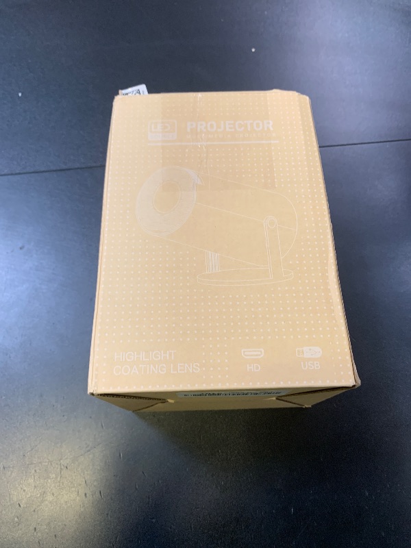 Photo 1 of Mini Projector, Support 4K 1080P Portable Projector with Dual Band WIFI6 5G Wireless 5.2 Bluetooth Android 11, 200 ANSI Lumens, 180° Rotatable, Auto Keystone Correction,35"-130" Screen Video Projector
