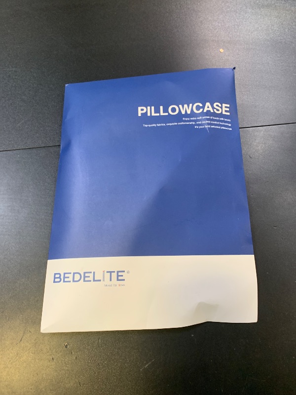 Photo 1 of BEDELITE Satin Pillowcase for Hair and Skin, Super Soft and Cooling Similar to Silk Pillow Cases 2 Pack with Envelope Closure, Gift for Women Men(20"x26" Standard Size, Coral)