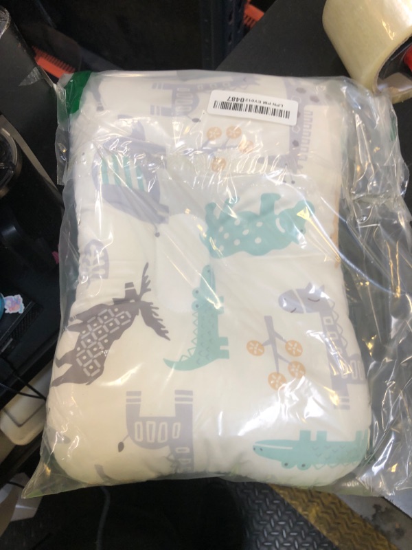 Photo 1 of WelsLife Soft Hypoallergenic Baby Head & Neck Support Organic Cotton Cover Machine Washable (Animal World)