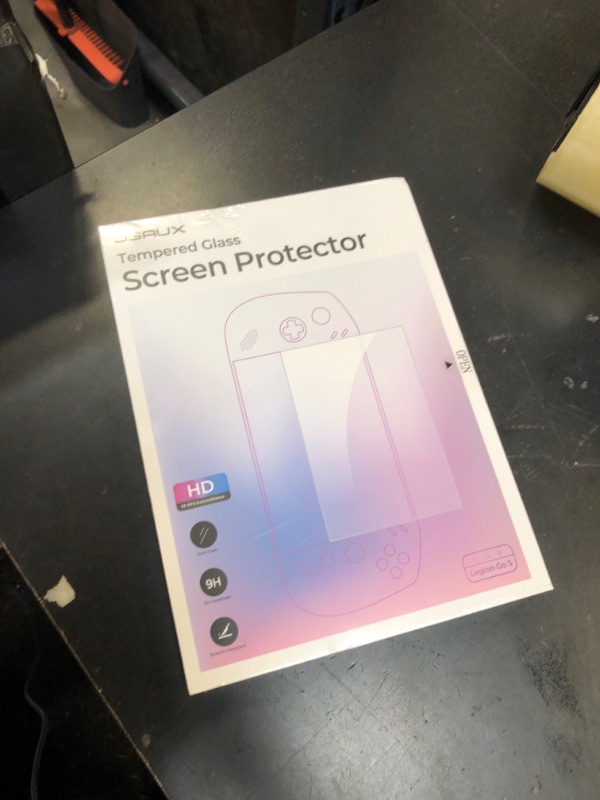 Photo 1 of JSAUX 2-Pack Screen Protector for Legion Go S 8" Handheld 2025, Easy to Install with Guiding Frame, 8 inch Full Coverage, Anti-Scratch Ultra HD Tempered Glass Protector Accessories