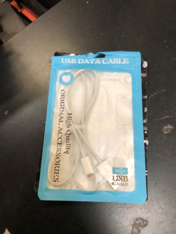 Photo 1 of finekeep Car Carplay Cable?USB A to Lightning Cable 3FT for iPhone 14 13 12 11 Pro Max XR XS X 8 7 6 Plus SE Charger Cord ?Car Charging Cable?White?