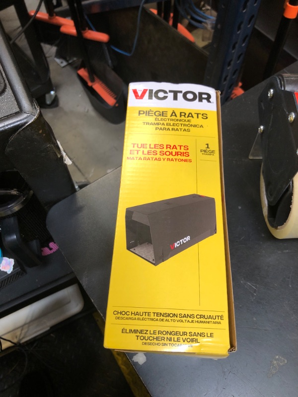 Photo 1 of Victor M241B Indoor Electronic Rat Trap, Humane Electric Rat and Electronic Mouse Traps Indoor for Home, No Touch, No See Rat Traps