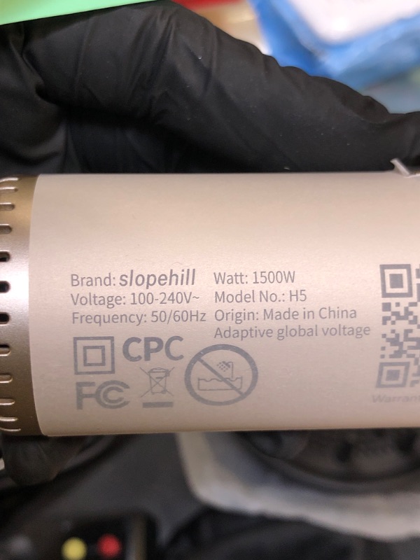 Photo 1 of slopehill Travel Dual Voltage Hair Dryer with Diffuser, Ionic Blow Dryer for Women, High-Speed Fast Drying, Compact Lightweight Hair Blow Dryer,Portable Hairdryer European 110-120V/220-240V