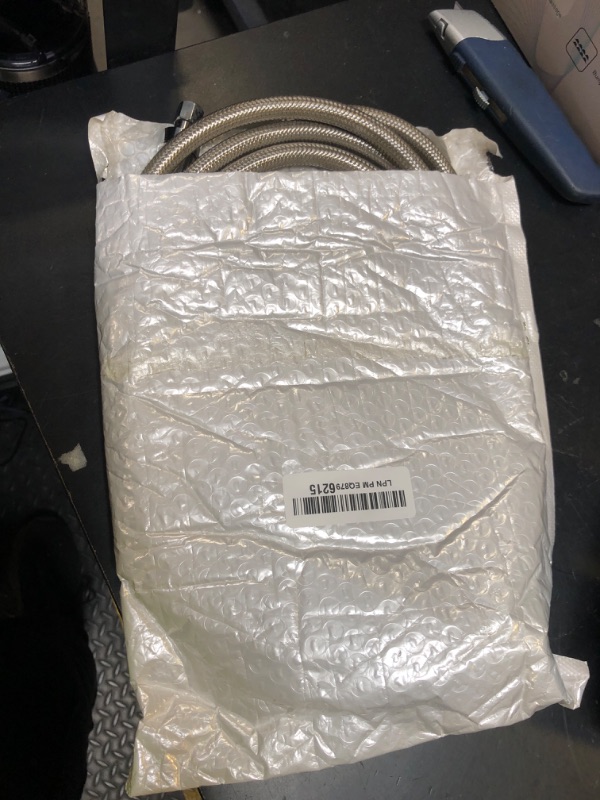 Photo 1 of Dishwasher Hose Installation Kit - Includes Water Supply Line, 3/8" Compression Water Splitter, 3/4" FHT Elbow, and 3/8" MIP Elbow (6 FT)