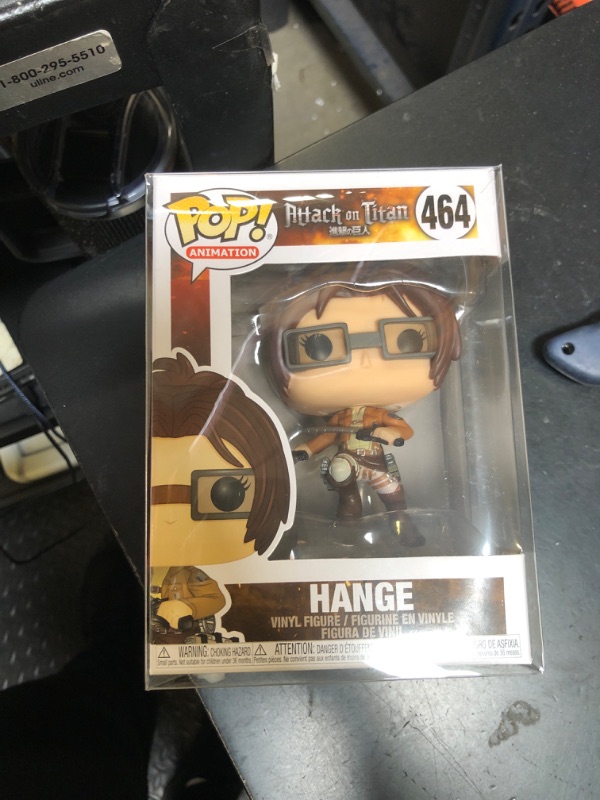 Photo 1 of Funko Pop! Animation: Attack on Titan - Hange Toy, Multicolor