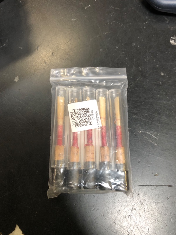 Photo 1 of 5PCS Oboe Reeds Medium, Oboe with 72mm/2.83" Reed, Oboe Instrument Accessory, No Soaking Required, Oboe Reeds for Beginners, 82 x 13 x 13mm