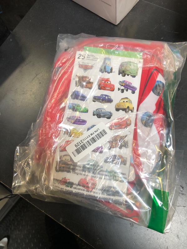 Photo 1 of Disney Cars Mini Backpack for Kids Boys ~ Premium 12" Lightning McQueen School Bag with Stickers (Disney Pixar Cars School Supplies Bundle)