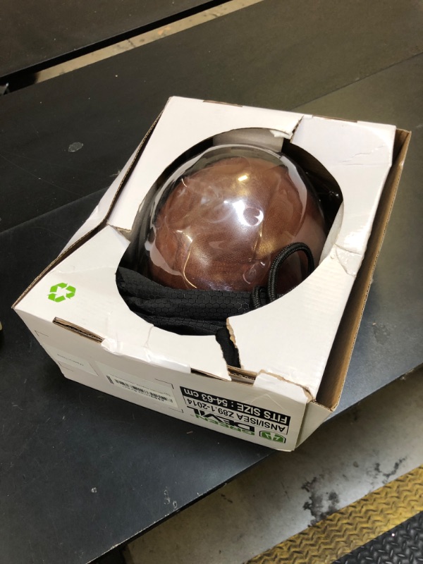 Photo 1 of GREEN DEVIL Fiberglass Full Brim Hard Hat OSHA & ANSI Rated Fiber Hardhat for Men with Brim Guard