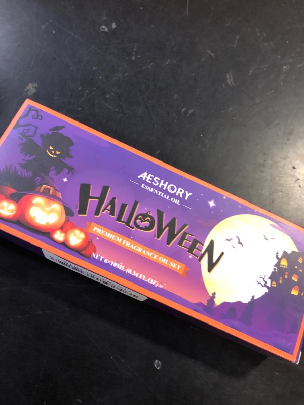 Photo 1 of Halloween Fragrance Oil Set, Essential Oils for Diffusers Home, Scented Oils Gift Set for Candle Soap Making, Trick or Treat, Zombie's Garden, Greepy Carnival, Headless Horseman, Scarlet Witch, Ghost