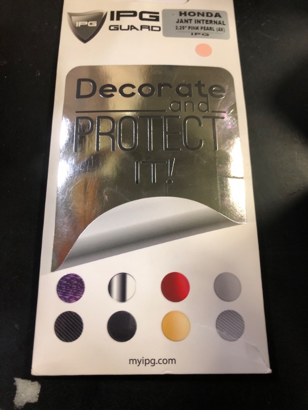 Photo 1 of IPG Compatible with Civic Accord CRV VTEC Si Logo Cap Inner or Outer Stckers Dcals (Center Cap:2.25") (4 Units) (Pink Pearl, Inner Logo)