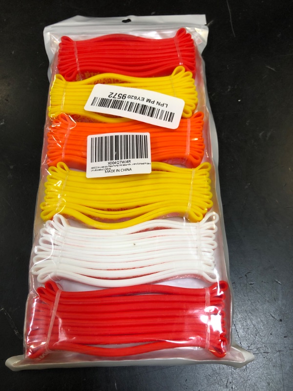 Photo 1 of Lesnala 48 Pcs Pizza party favors silicone bracelets 6 Styles Pizza themed rubber wristbands Pizza day colorful stretch wristband for Women Men Party Decorations Kids School Prizes