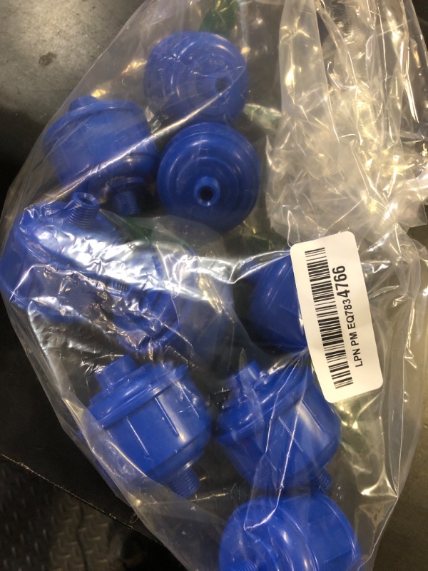 Photo 1 of Master Elite Pack of 10 Disposable Mini Air Water Trap Filters with Standard 1/4" Threads - Effectively Removes Moisture Before it Reaches Spray Guns and Air Tools