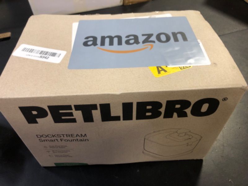 Photo 1 of PETLIBRO App-Controlled Cat Water Fountain, Pet Water Fountain with Stainless Steel Tray, Water Fountains for Cats Indoor with Drinking Monitoring, 2.4G Wi-Fi Cat Fountains for Drinking