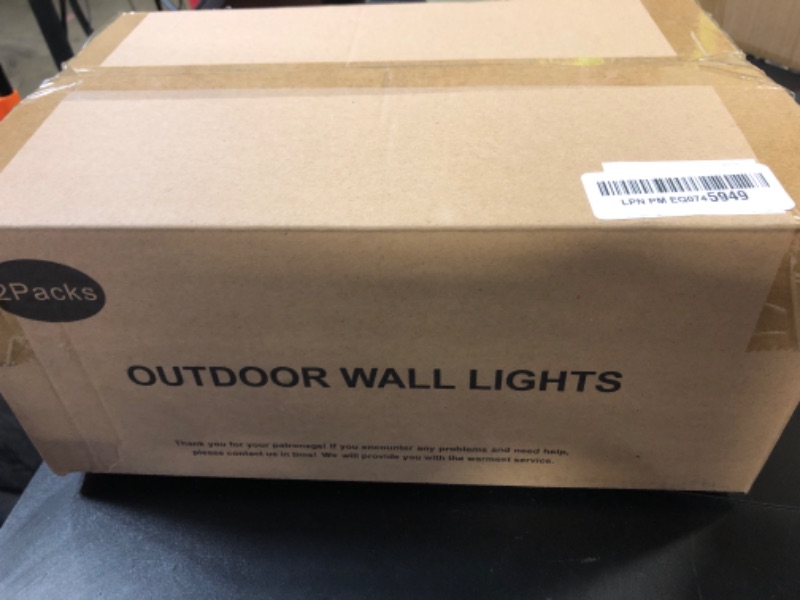 Photo 1 of DAKAFUL Dusk to Dawn Outdoor Lighting Sensor Wall Lights 2Pack, 12W 2700K Integrated LED Cylinder Up Down Lights Outdoor, IP65 Waterproof Aluminum Wall Sconce Exterior Wall Light for Porch Patio etc.