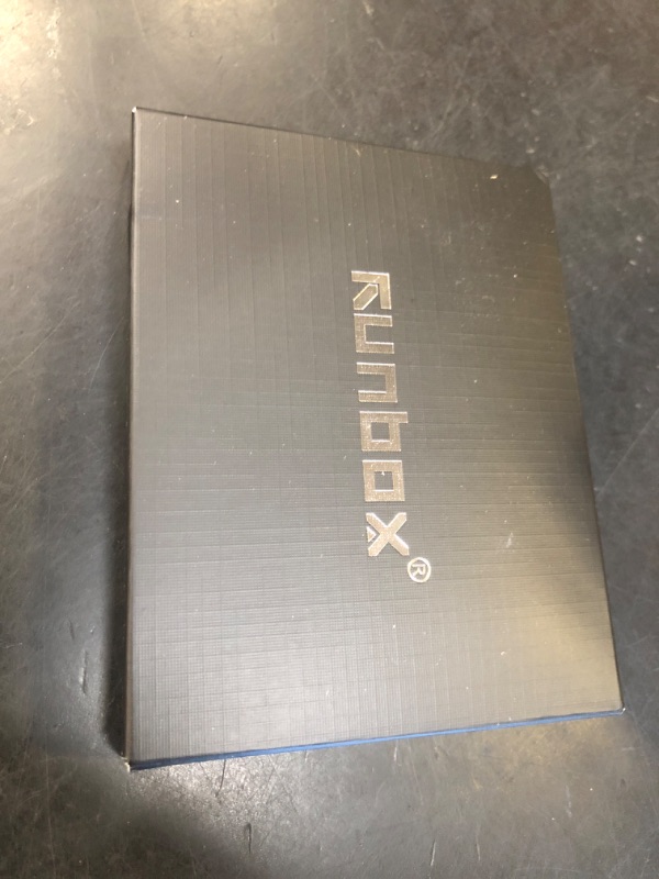 Photo 1 of RUNBOX Wallet for Men Slim Rfid Leather 2 ID Window With Gift Box