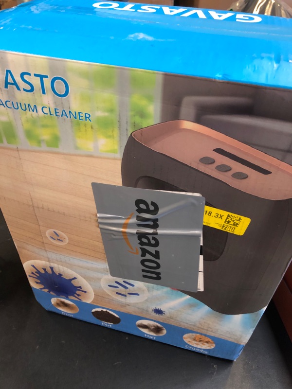 Photo 1 of Pro Touchless Vacuum Automatic Dustpan - Ultra Fast & Powerful - Great for Sweeping Salon Pet Hair Food Dirt Kitchen, Canister Vacuum Cleaner Trash Can, Bagless, Auto Sensors, 1500 Watt-Black