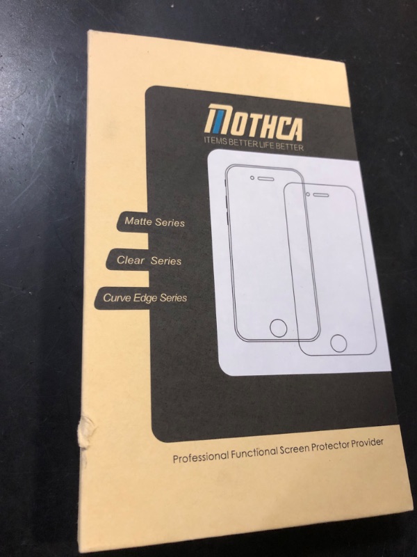 Photo 1 of Mothca 2 Pack Matte Glass Screen Protector for iPhone 17 [6.3 inch] + 2 Pack Camera Lens Protector, Anti-Glare & Anti-Fingerprint Case Friendly Tempered Glass, Bubble Free, Smooth as Silk