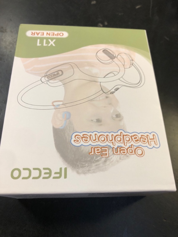 Photo 1 of IFECCO Kids Open Ear Headphones - Kids Girls Bluetooth 5.3 Conduction Headphones with Mic,Ultra-Light,IPX5 Waterproof and Safer for Children Wireless Headphones,Perfect for School Travel Gifts (Pink)