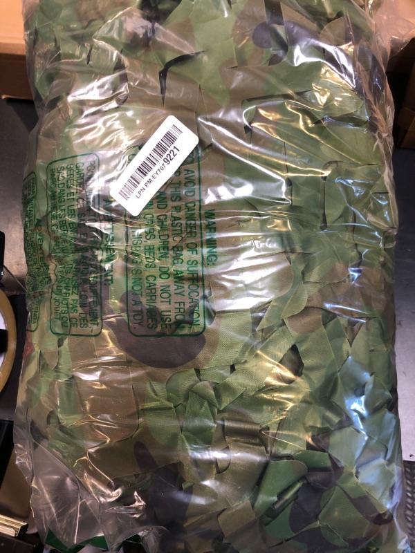 Photo 1 of Fousam Camo Netting, Camouflage Netting Bulk Roll 10X10 10X20 20X20 for Hunting Party Decoration Sunshade