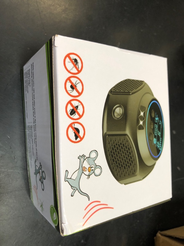 Photo 1 of Ultrasonic Pest Repellent Plug in, Indoor Pest Rodent Control for Mouse Mice Rat Squirrel Bat Roach Spider Ant Bug, Electronic Repelling Device Mouse Traps for House Kitchen Garage Basement