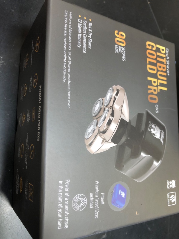 Photo 1 of Pitbull Gold PRO Electric Head and Face Shaver