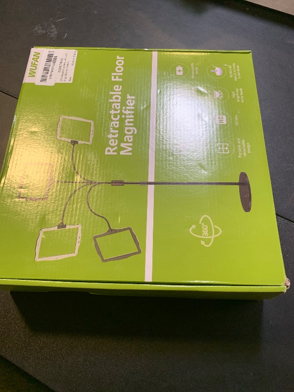 Photo 1 of 10X Magnifying Glass, with Light and Stand, 3 Light Modes Rechargeable Floor Magnifying,Suitable for Reading, Sewing, Crafts, DIY, Embroidery, Close Work. Magnifiers for Seniors