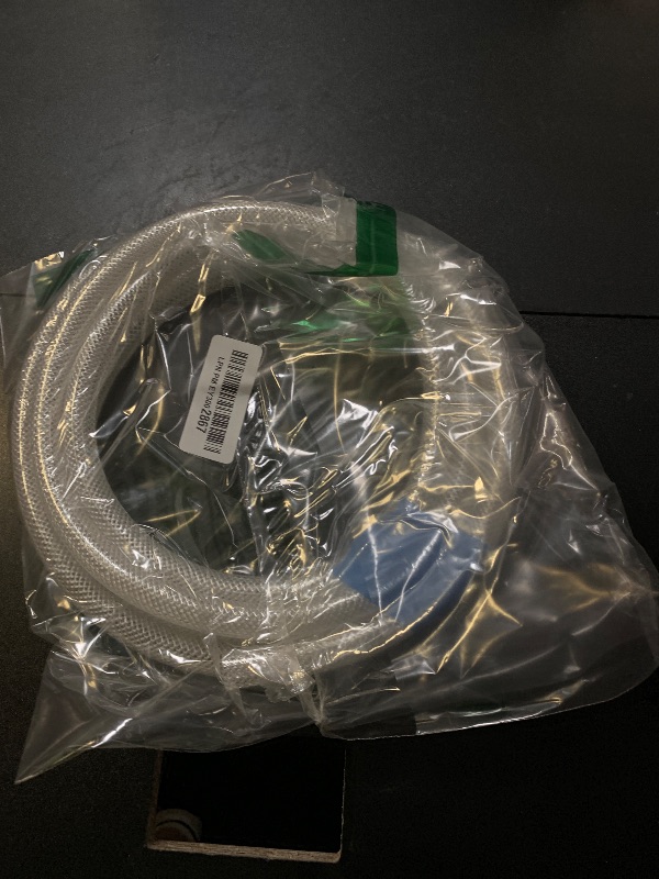 Photo 1 of 3/8’’ ID × 19/32’’ OD - 10 ft Clear Braided Hose Plastic Vinyl Tubing,High Pressure Flexible Reinforced PVC Tube for Transfer Water Air Oil, BPA Free & Non-Toxic
