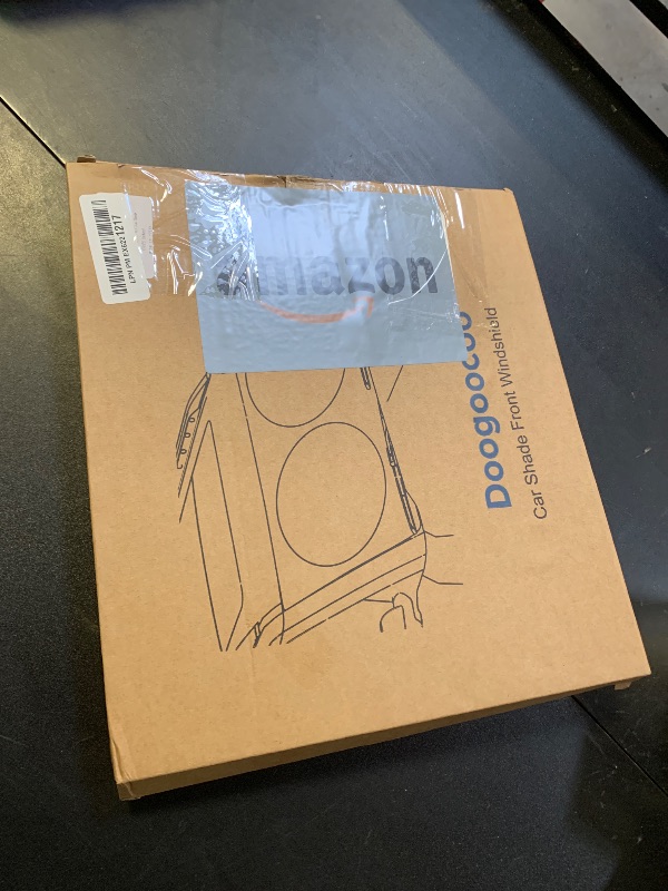 Photo 1 of [2025 Upgrade] Doogoocoo Windshield Sun Shade, [100% Sun Block & Ice-Crystal Cooling] Protect Interior & Keep Car Cooler, Portable Foldable Car Sunshade Front Windshield (69x35 Inches)