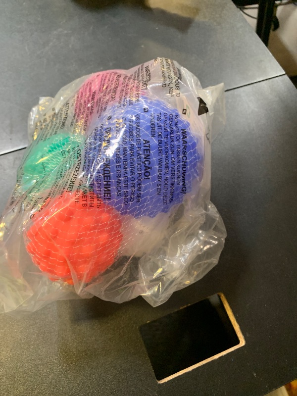 Photo 1 of Infantino Textured Multi Ball Set - Toy for Sensory Exploration and Engagement for Ages 6 Months and up, 6 Piece Set