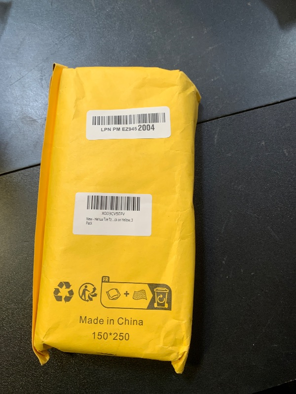 Photo 1 of Hehua Tape Tze Tz 18mm 0.7 Laminated Yellow Compatible for Brother P-Touch TZe-641 TZe641 TZ641 TZ641 Tape for Ptouch PT D400 D600 D610 P710bt, 3/4'' x 26.2ft Black on Yellow, 3 Pack