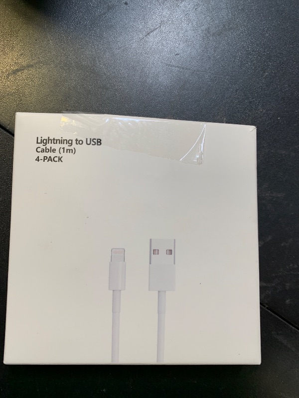 Photo 1 of 4Pack [Apple MFi Certified] Charger Lightning to USB Charging Cable Cord Compatible iPhone 14/13/12/11 Pro/11/XS MAX/XR/8/7/6s Plus,iPad Pro/Air/Mini,iPod Touch