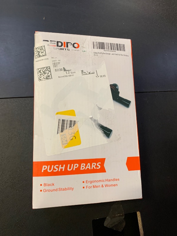 Photo 1 of Push Up Bars Strength Training - Workout Stands With Ergonomic Push-up Bracket Board with Non-Slip Sturdy Structure Portable for Home Fitness Training, Push Up Stands Handle for Floor Workouts