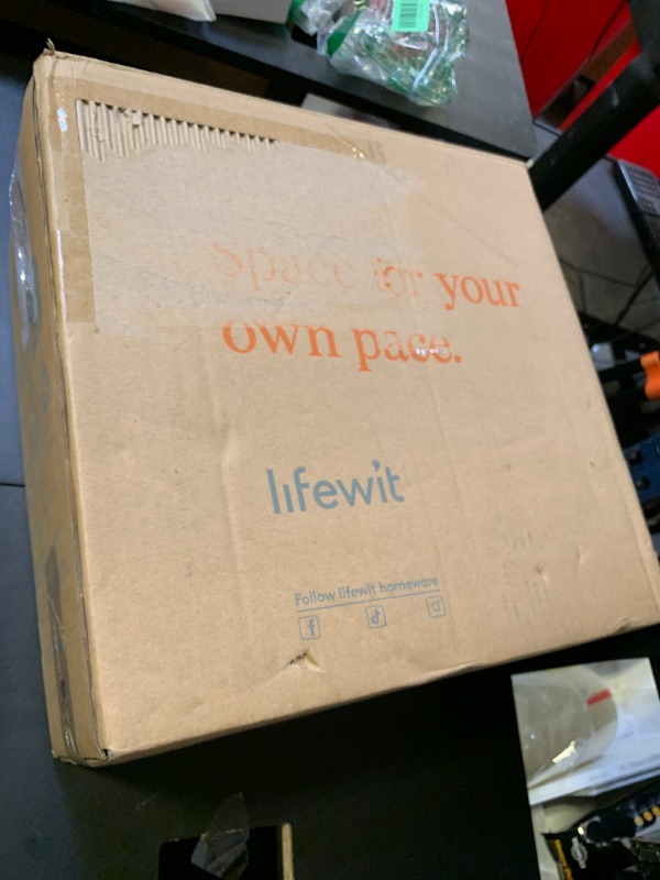 Photo 1 of Lifewit Rice Dispenser 25 Lbs(11.3kg), Rice Storage Container Sealed Moisture Proof with Measuring Cup for Kitchen Pantry Household, BPA-Free