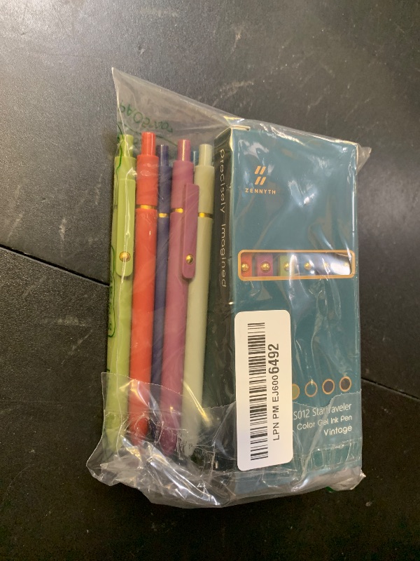 Photo 1 of Ddaowanx Colorful Gel Pens, 0.5mm Fine Point Retractable, Cute Pens with Colored Writing and Sketching, Nursing School Essentials,School Supplies, Gifts for Nurse (24Pcs-Vintage Colors)