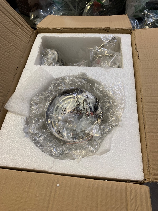 Photo 1 of Brushed Nickel 3-Light Bathroom Vanity Light with Floral Clear Glass Shades, Brushed Nickel Wall Mount Lighting for Bathroom, Dressing Table
