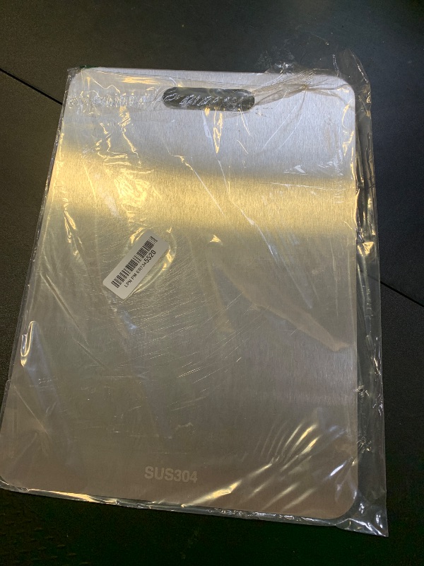 Photo 1 of Stron-Dura Cutting Boards for Kitchen, Cutting Board, Foodgrade Stainless Steel Cutting Board for Meat,Fruit, Vegetables, Outdoor or Indoor, L 15 .4" * 11"